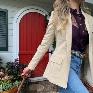Light Beige Trench/Safari Coat